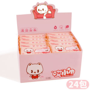 Ultra Mini Portable Wet Wipes Draw Hygiene Cleaning Wipes Children Students Hand Mouth Cleaning Sanitary Wipes Skin Care Wet Wipes