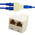 Bộ chia mạng LAN, RJ45, 1 cổng ra 2 cổng. 