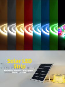 YUANMUXUAN | Solar Outdoor Garden Light Waterproof Colorful Super Bright