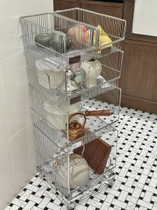 Multi-Level Rolling Kitchen Organizer