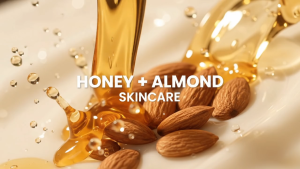 Honey Almond Soap 100g - Dual-Action Hydration Gentle Mechanical Exfoliation Skin Barrier Repair Blemish & Irritation Defense Vitamin E squalene oleic/linoleic acids.