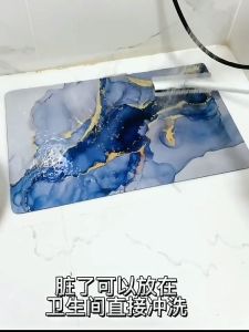 (SG Seller)3D Visual Floor Mat Non Slip Bath Rug Quick Dry & Absorbent Washable Door Mat Anti Slip Home Decor Carpet