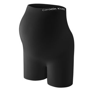 MiiOW | High Waist Safety Pants Womens Ice Silk Seamless Belly Support Underwear Two-In-One Catman Pregnancy Special Use Bottoms