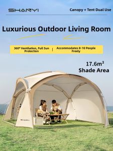 SHANYI | Waterproof Windproof Silver Coated Sun Shelter Outdoor Tent