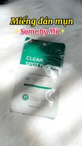 Miếng Dán Mụn Some By Mi Acnes Clear Spot Patch 18 Miếng