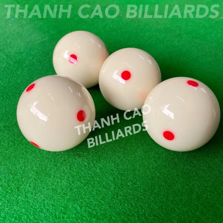 Bóng Cái Bida Lỗ 6 Chấm Đỏ 56mm | Bi Cái Billiards Loại Thường