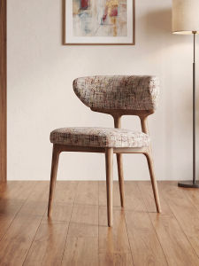 Vintage Style Soft-padded Wooden Dining Chair