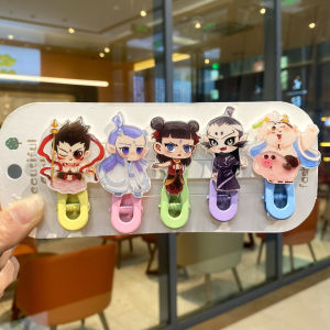 Kẹp Tóc Bên Phải Na Tà Cho Bé Gái Tóc Mái Mới 2025 Kẹp Tóc Hình Mỏ Vịt Kẹp Tóc Thời Trang Phụ Kiện Tóc Cho Bé Gái