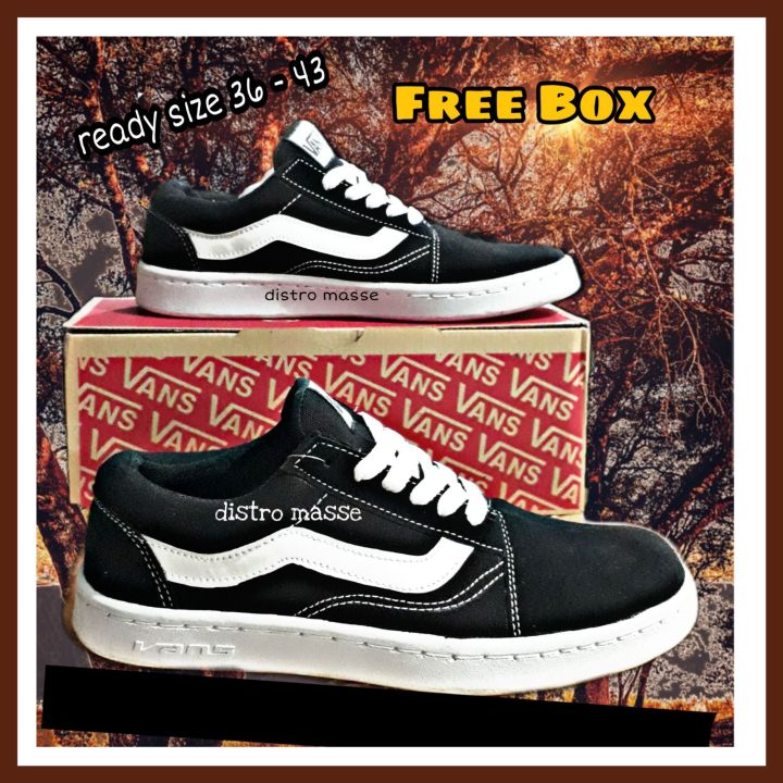 Nike Vans Design Vans Oldskoll Sepatu Sneakers Sol Mangkok Udah Di