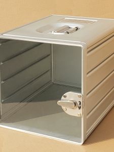 Modern Minimalist Metal Aluminum Aircraft Shape Car Storage Box Drawer Type File Cabinet Transparent Home Organizer Cabinet