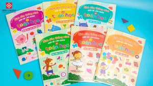 Sách- Hình dán thông minh giúp bé làm quen với toán học Đinh Tị
