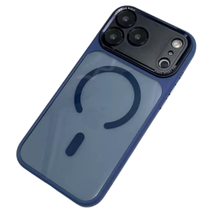 DAIMANG | Full Coverage Anti-Fall Magnetic Mobile Shell for iPhone Transparent