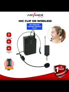 G715 MIC HEADSET WIRELESS PROFESIONAL ORIGINAL MIC WIRELES SINGLE BANDO KLIP CLIP ON MIK WIRELESS M