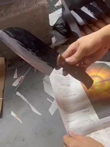 ดิเคเชียลที่นอนหมายถึงราคา มีดทำครัว มีดหั่น E60 มีดซอย มีดหั่นพักคม มีดหั่นเนื้อ มีดคมยาว 29 สม