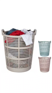 Sọt caro tròn nhựa VIỆT NHẬT - Lưới thoáng khí đựng quần áo đồ chơi bé rác - 5145/50