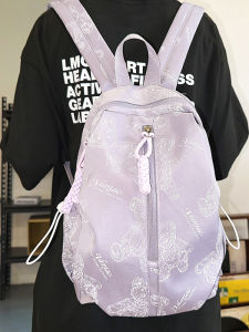 OUDENGPAI | Balo trẻ em nhẹ cho bé gái đi du lịch Balo học sinh tiểu học màu tím Balo đeo vai đôi cho trẻ em