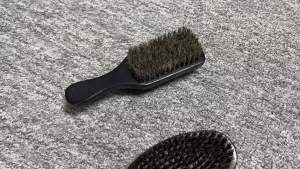 1/3Pcs Set Professional Soft Boar Bristle Dual Side Wood Beard Brush Men Mustache Comb Kit With Bag Hairdresser Brush