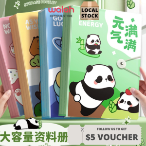 A4 Large Capacity Transparent File Folder Multi-Layer File Organizer Clear Book Envelope File Case