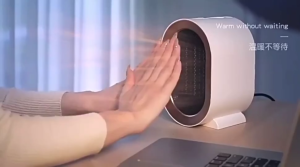 SG Electric Heater Portable Table Heater Office Small Warm Air Blower Bathroom Low Noise Foot Warmer