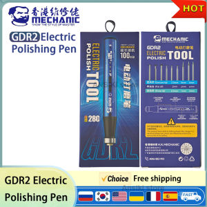 MECHANIC GDR2 Electric Polishing Pen 100min Very Long Endurance for IC Chip Grinding PCB Cutting Mobile phone repair tools