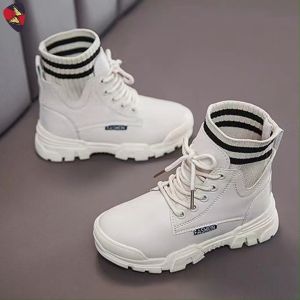 KATERINA FASHION Korean Ankle Garter Boots Shoes Kids For Girl #YQ-809