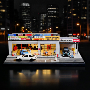 Display and Storage Car Garage Model 1:64