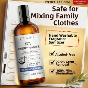 LYCOCELLE | Antibacterial and Mite-Removing Liquid for Clothes Blue Eucalyptus Oil 800ml