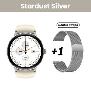 The NEW 2025 Zeblaze Lily 2 Voice Calling Female Smartwatch 1.2" AMOLED Screen Double Strap Health Management Sports Smart Watch
