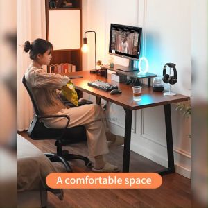 High Quality Gaming Table Office Table Computer Table 32mm Thinkened Desktop Table 160CM Home Office Table Meja Pejabat Meja Komputer Meja Panjang