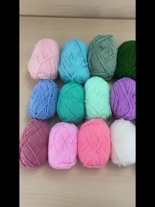 12pcs Multicolor Yarn Knitting Supplies Crochet Craft For Crocheting And Knitting Yarn Starter Kit For Beginners