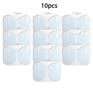 Replacement Electrode Pads for TENS Unit 2mm Plug Muscle Stimulator Stickers for Acupuncture Treatment Waist & Back Massager