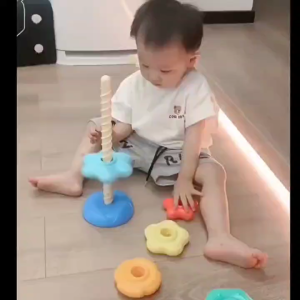 Baby Spin Stack Toy: Educational Learning Toys for Babies & Toddlers