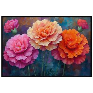 Tranh Hoa Cẩm Chướng. Tranh treo tường tranh dán tường Canvas. CGI-260