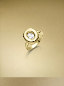 HEFANG Jewelry | Luxurious Elegant Buttery Bread Style Ring for Women