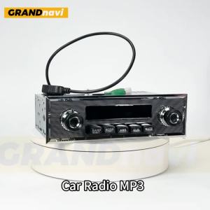 Grandnavi | 1Din Retro Classic Car Radio MP3 Player Car Audio Stereo Support FM AUX EQ USB Input Bluetooth For Mercedes Benz