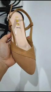 Sandal Mules Kekinian Wanita /Heels 3cm /ORI termurah L&B Bahan kait