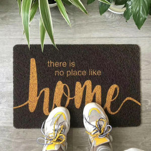 Imitation Coconut Palm Cross-Border Door Mat Entry Bathroom Doorway Entrance Wire Ring Foot Mat Bathroom Non Slip PVC Floor Mat