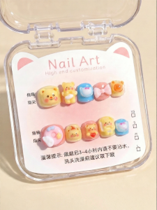 GANGHOU | Toxic-Free Childrens Nail Stickers
