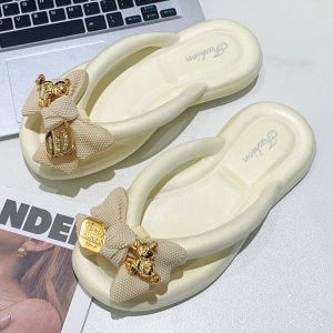 S1093 Sandal Jepit Model Bear Pita / Sandal Fashion Wanita / Sendal Jepit Beruang / Sandal Outdoor