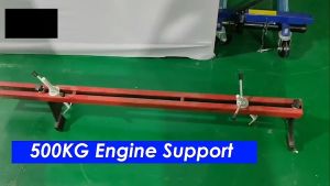 1.5M 500KG Engine Support Bar Transverse Lifter Dual Hooks Engine Leveler Chain Automotive Car Repair Tool Enjin Kereta