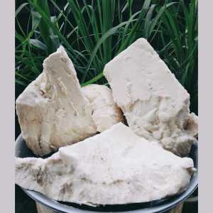 sagu basah 100%sari pati pohon sagu kemasan 1kg bahan papeda/kapurung/sinonggi tanpa bahan pengawet