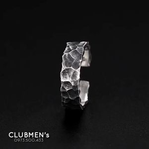 Nhẫn phong cách cổ điển dạng búa dập cổ điển - có thể tự điều chỉnh kích thước