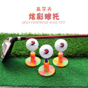 Golf Ball Nail Beef Tendon Tee Rubber Ball Nail Colorful Limit Ball Nail Golf Tee Rubber Beef Tendon Ball Nail