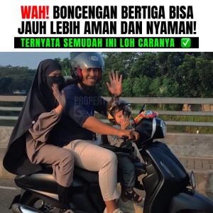 GEMILANG Jok Boncengan Anak Motor Filano