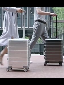 Xiaomi 20-inch Metal Travel Suitcase Case Bag Storage Aluminum Alloy Trolley Case With Universal Wheel