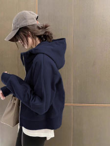 Hoodie Sport Casual Versatile Short Jacket