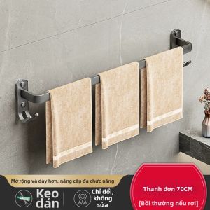XINFANGCHENG | Giá Treo Khăn Nhôm Đôi Không Cần Khoan