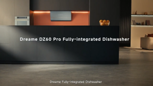 [New Launch] Dreame DZ60 Pro Fully-integrated Dishwasher | FlexWing Spray Arm | 4-tick Water Efficiency Rating