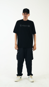 TENDENCIES Tshirt Oversized Skull Glory Black