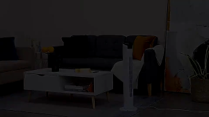 Inverter Electric Fan Tower Fan with Remote Control Bladeless Vertical Fan Home Office Air Cooler Air Conditioner Fan Low Noise Floor Stand Fan 3 Speeds Cooling Fan